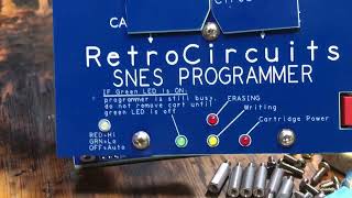 Snes flash cart USB programmer by RetroCircuits