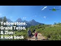 Yellowstone, Grand Teton, & Zion National Parks