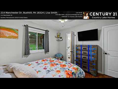 214 Manchester Dr, Bushkill, PA home video tour
