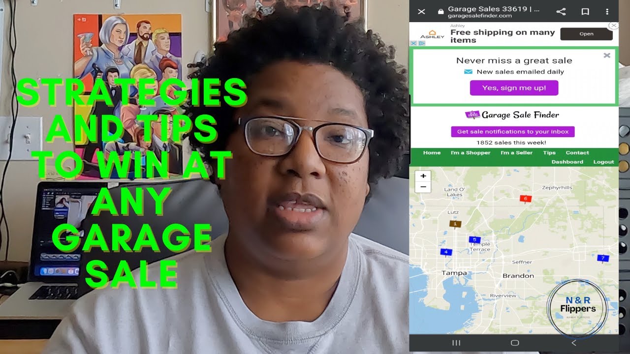 Strategies and Tips to be successful at any garage sale YouTube