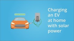 How to charge an electric vehicle with solar power