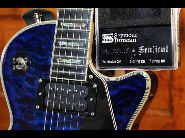 Seymour Duncan Sentient/Pegasus Set: Coil Split Sounds - YouTube