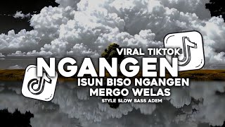 DJ JAWA NGANGEN VIRAL TIKTOK TERBARU SLOW BASS ADEM REMIX BY WISNU RMX
