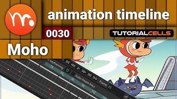 0030. animation timeline & key framing in moho