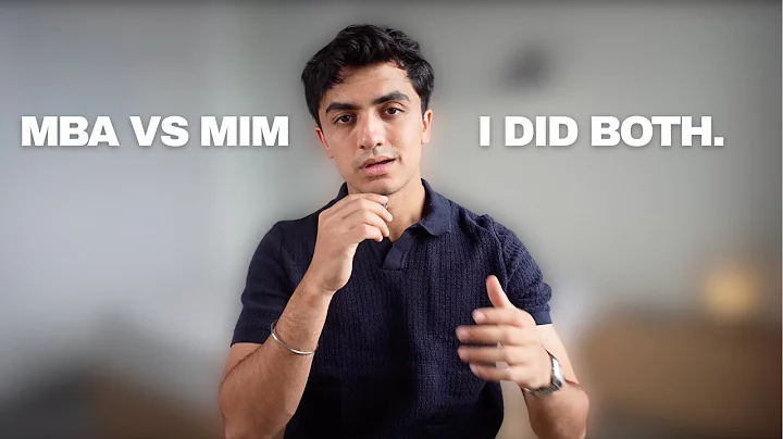 MBA vs Masters in Management. Simplified.