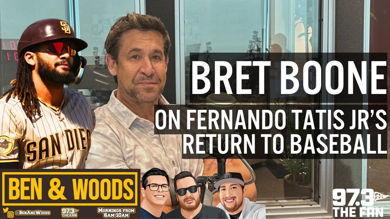 BRET BOONE TALKS ABOUT FERNANDO TATIS JR'S RETURN TO BASEBALL THIS SEASON 