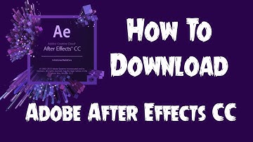 How Download Adobe After Effects CC | #After_Effects
