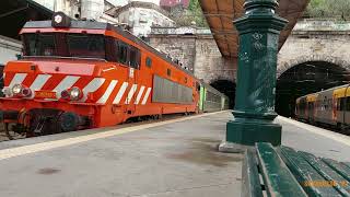 𝟭𝟮𝟮𝟬 🇵🇹 Porto (São Bento)🚆 CP 2600 loco 2605 + 2 Corail from Valença ⌯ IR 852 ⊹ CP 1400 ⊹ CP 3400