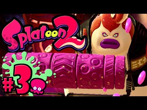 Splatoon 2 - Single Player PART 3 - Switch Gameplay Walkthrough - Story Mode: World 2 + 2nd Boss