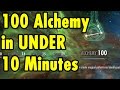 Alchemy to 100 under 10 minutes  skyrim special edition  xbeau gaming
