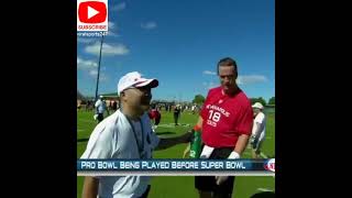 Peyton Manning Pranks Wes Welker In The Pro Bowl