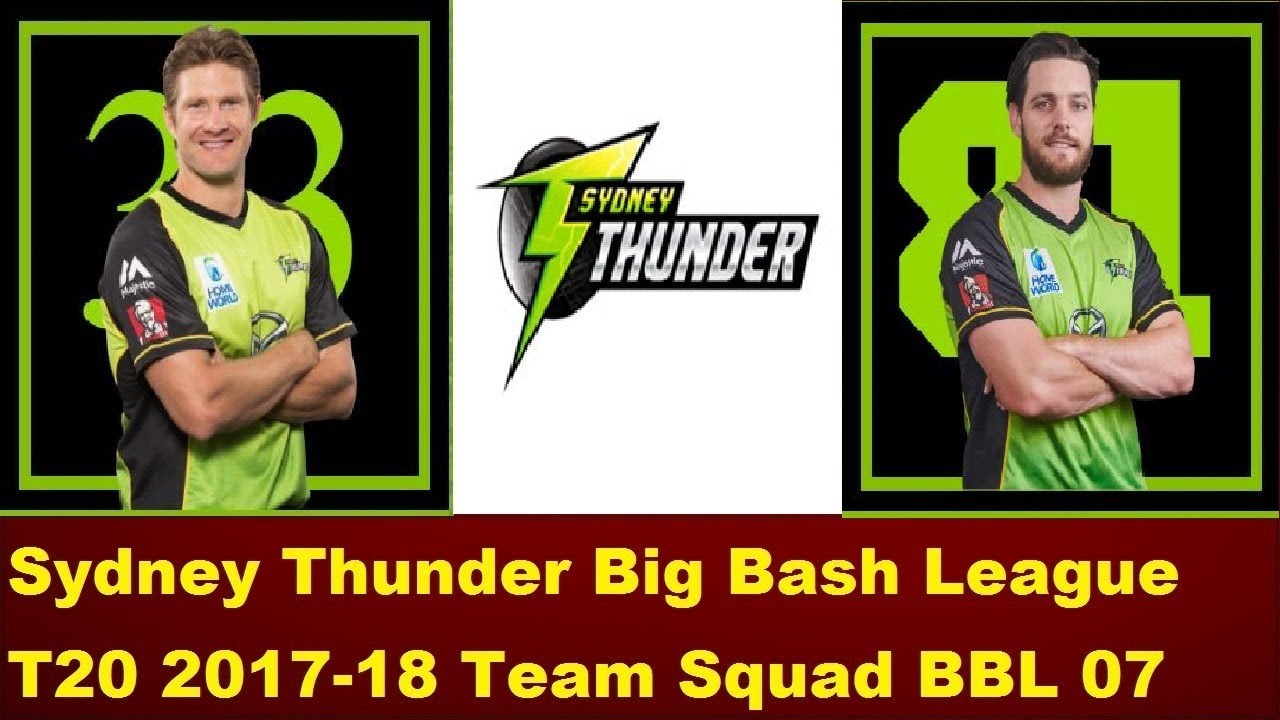 Sydney Thunder Squad 2018 ||BBL 07||- Cricket World
