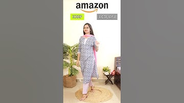 KEEP or RETURN from Amazon 💖 #ytshorts #jyotiraj #amazonfinds #amazonhaul 💖 Festive Kurta Set Haul