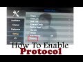 How to enable Protocol on HD Receivers l Satellite One