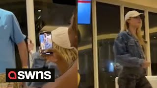 Only Fans Model Courtney Clenney Flees From A Hotel Bar After Being Confronted By Guests Swns