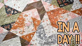 This Way | Layer Cake Pattern | Earthly Traditions Quilt Series