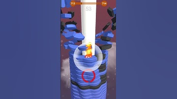 How to Play  Mobile Game on phone📲|| Stack ball 😱Level 713 || Gamer Mahdi