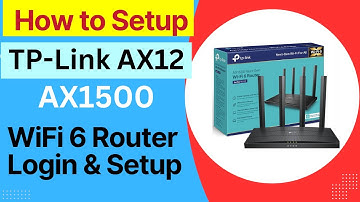How to setup Archer AX12 | AX1500 Wi-Fi 6 Router | TP-link AX1200 Dual band WIFI router