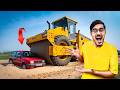 CAR vs Road Roller रोड रोलर ने बना दी गाडी की चटनी Extreme Experiment