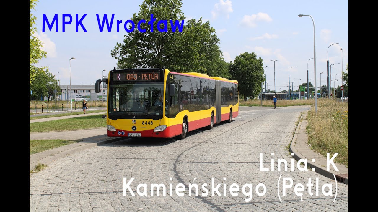 [🇵🇱PL] TIMELAPSE: MPK Wrocław - Linia: [🚍K]