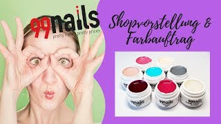 99nails Shop vorstellung und Farbauftrag