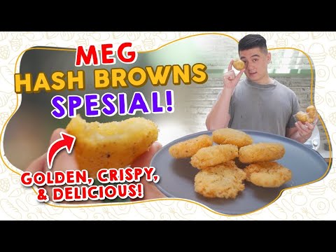 MEG HASH BROWNS SPESIAL GOLDEN CRISPY & DELICIOUS!