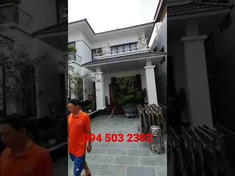 Video biệt thự nhà vườn mái nhật 2 tầng - youtube