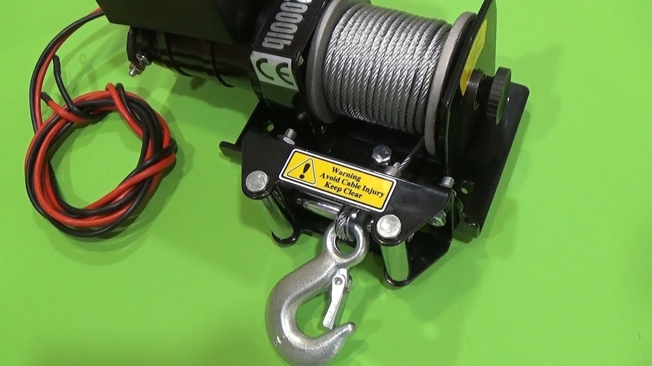 Warrior ww35spa12/ ATV//UTV Quad el/éctrica Cabestrante Ninja 3500lb 1,6/ T 12/ V pl/ástico Cuerda