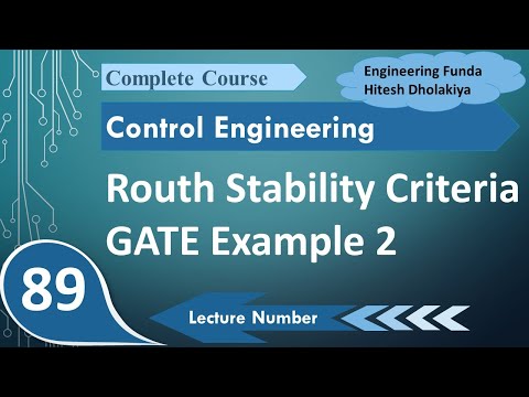 2 Routh Stability Criterion: Steps, Process, and GATE Example in Control Systems