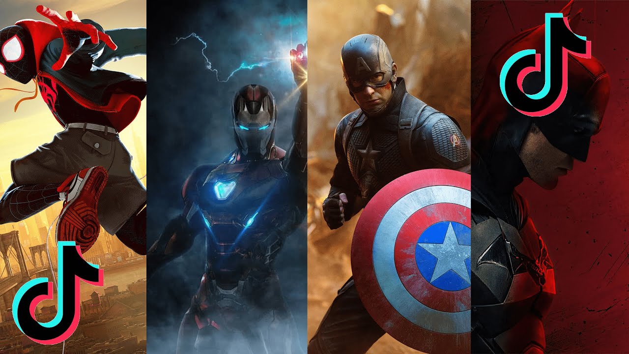 TIK TOK MARVEL/DC COMPILATION №1 YouTube