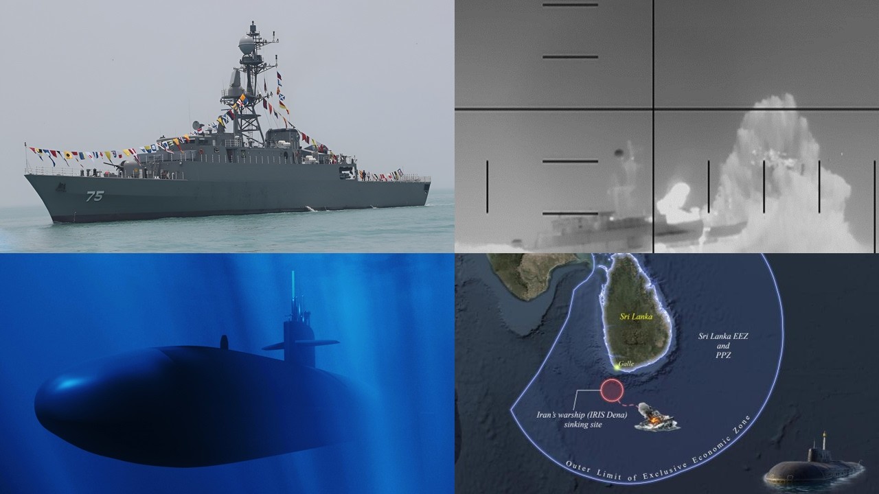 How the USS Charlotte (SSN-766) sinks the IRIS Dena using Mark 48
