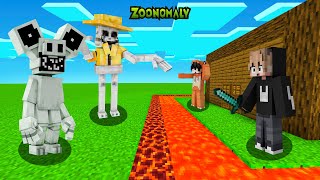 MONSTER ZOONOMALY VS PERTAHANAN RUMAH PALING AMAN DI MINECRAFT!!