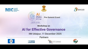 Inaugural Session | Workshop on AI for Effective Governance