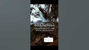 قران كريم ايات قصيرة من القرآن الكريم راحة نفسية #رآحة_نفسية_وطمأنينة #القران #quran #اكسبلور #يارب