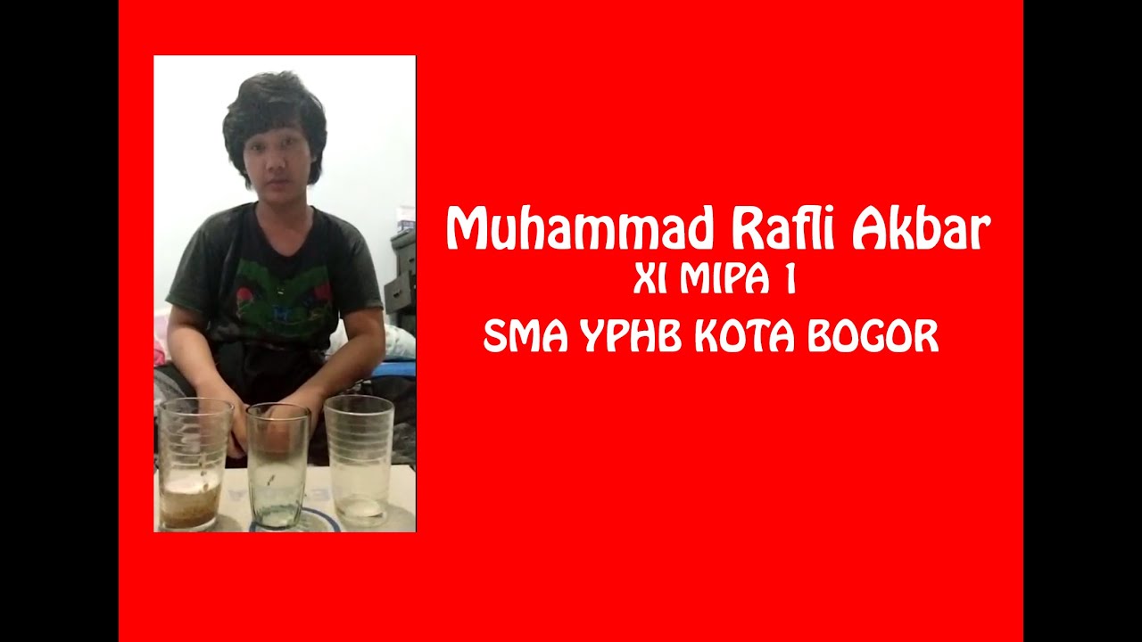 Muhammad Rafli Akbar Eksperimen Efek Tyndall oleh Muhammad Rafli Akbar - YouTube