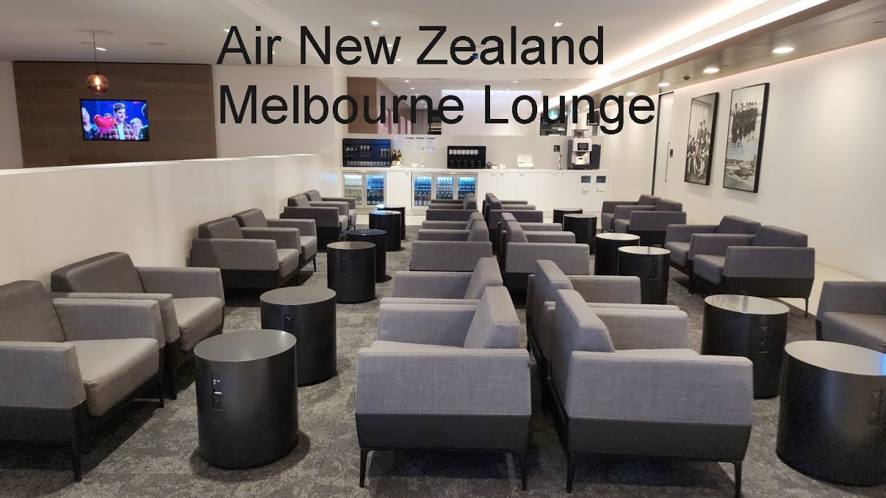Air New Zealand Intl. Lounge — seating area