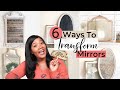 6 Budget Friendly Mirror Transformations | Ashleigh Lauren