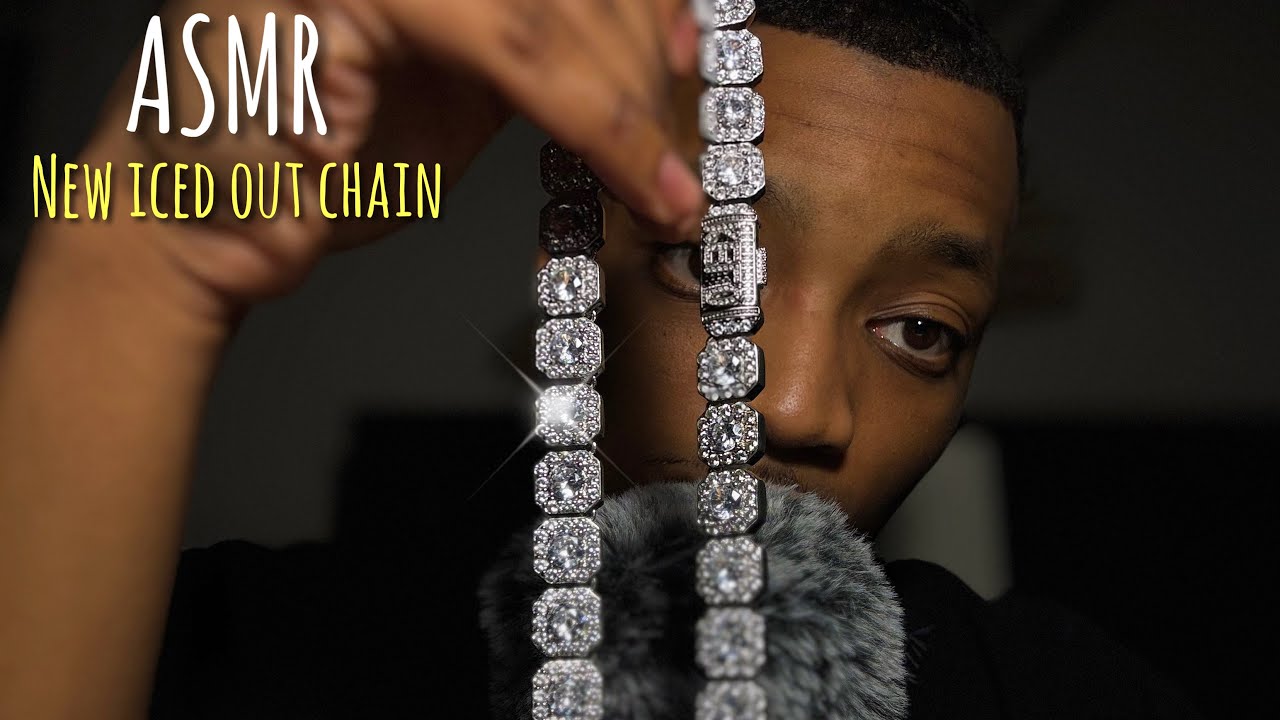 ASMR Моя коллекция украшений *Новая цепочка* 💎 (Шепот, постукивание и царапание)