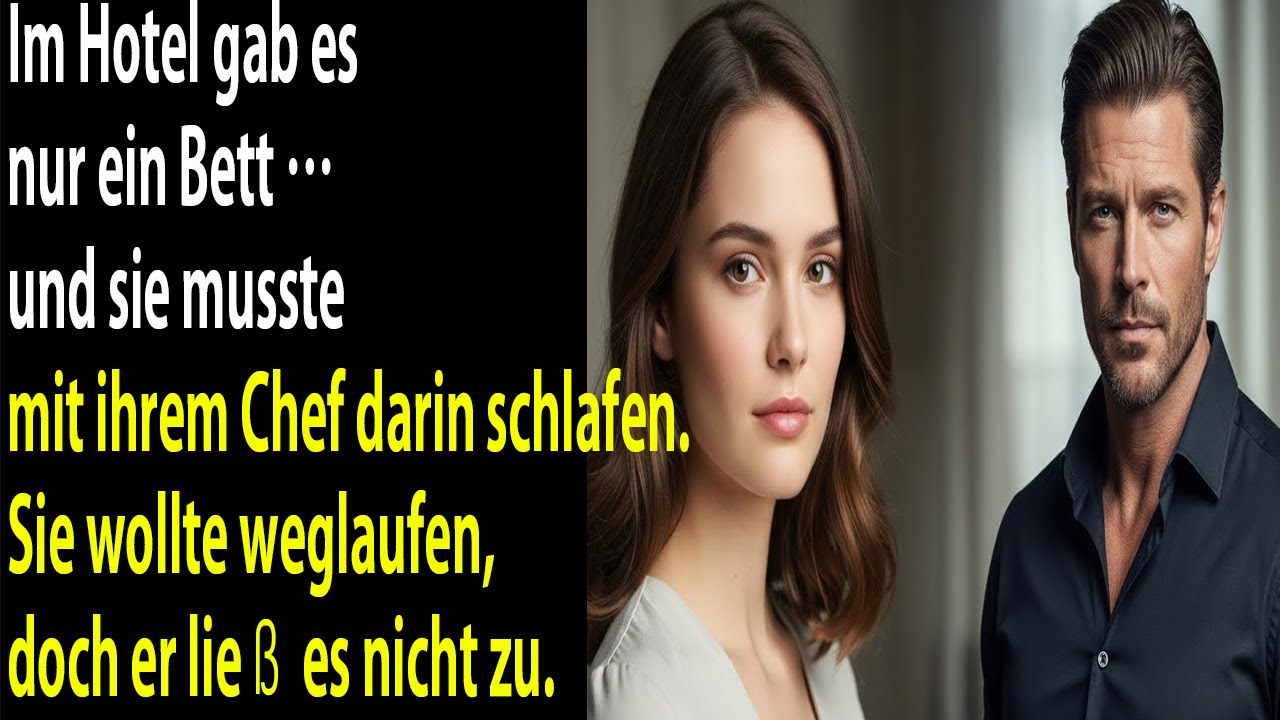 Im Hotel gab es nur ein Bett … und sie musste mit ihrem Chef darin schlafen