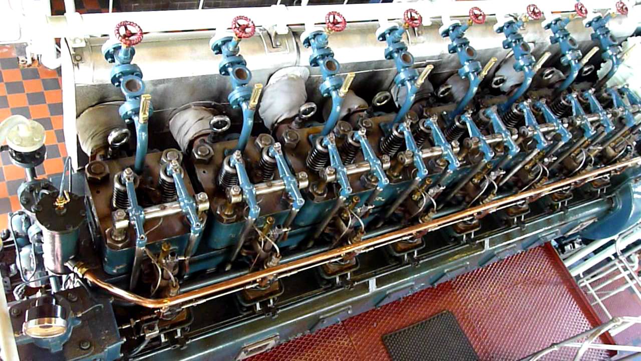 Werkspoor 750 pk gemaal Cremer Termunterzijl.