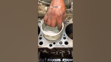 How do you file down piston Rings? #shortsfeed #tecnician #shorts #youtubeshorts