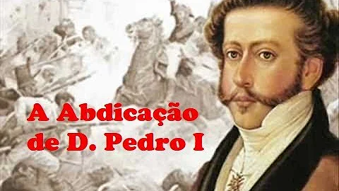 Como foi chamado o período entre a abdicação de Dom Pedro Primeiro e o início do governo de Dom Pedro Segundo?