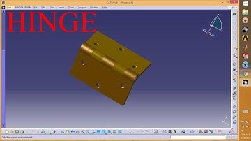 Catia V5 - Simple HINGE
