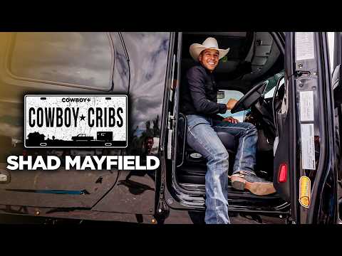 See How World Champion Tie-Down Roper Shad Mayfield Travels | Cowboy Cribs