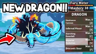 😱EYOO.. The New Dragon Model Is INSANE!! (Blox Fruits)