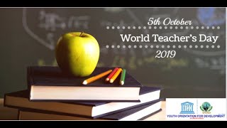 UNESCO 2019 World Teacher’s Day 1 - UNESCO YOD