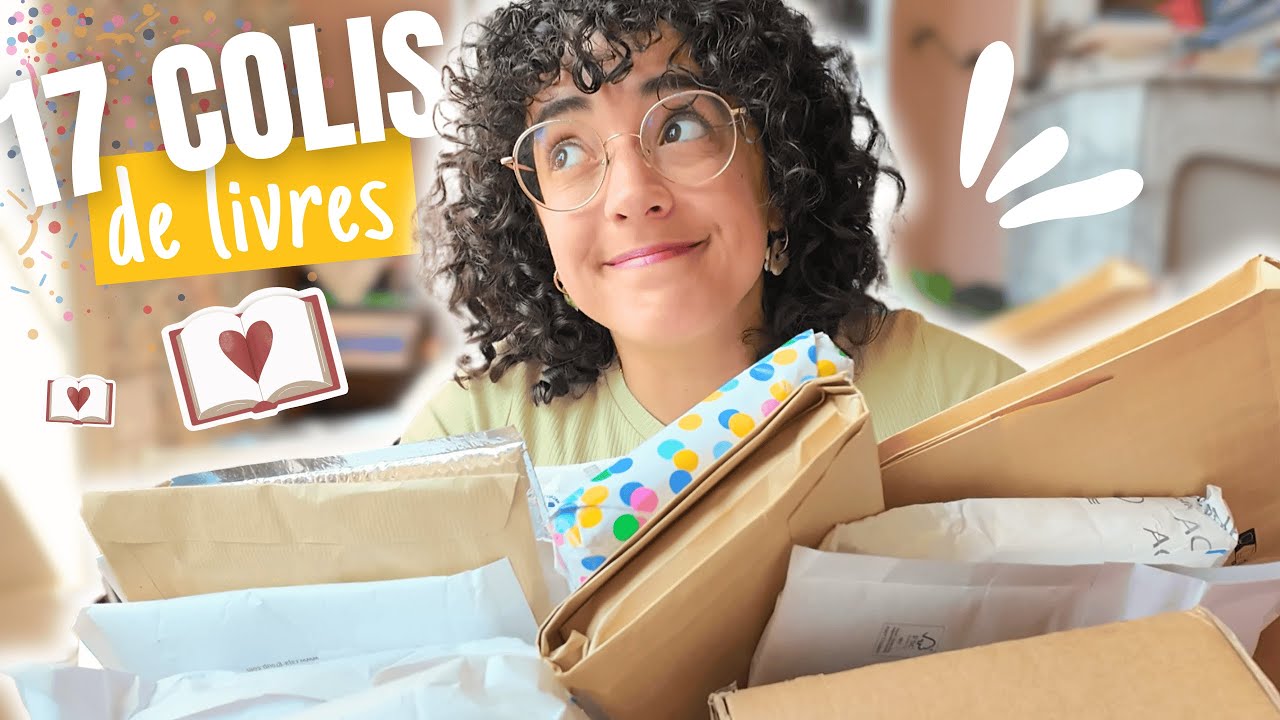 17 colis de LIVRES à ouvrir 📦📚 UNBOXING GÉANT (encore...)