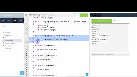 Class Design and Abstract Classes