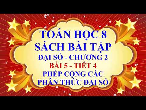 Video Toán học lớp 8 - Sách bài tập - Đại số -Chương 2 - Bài... - youtube