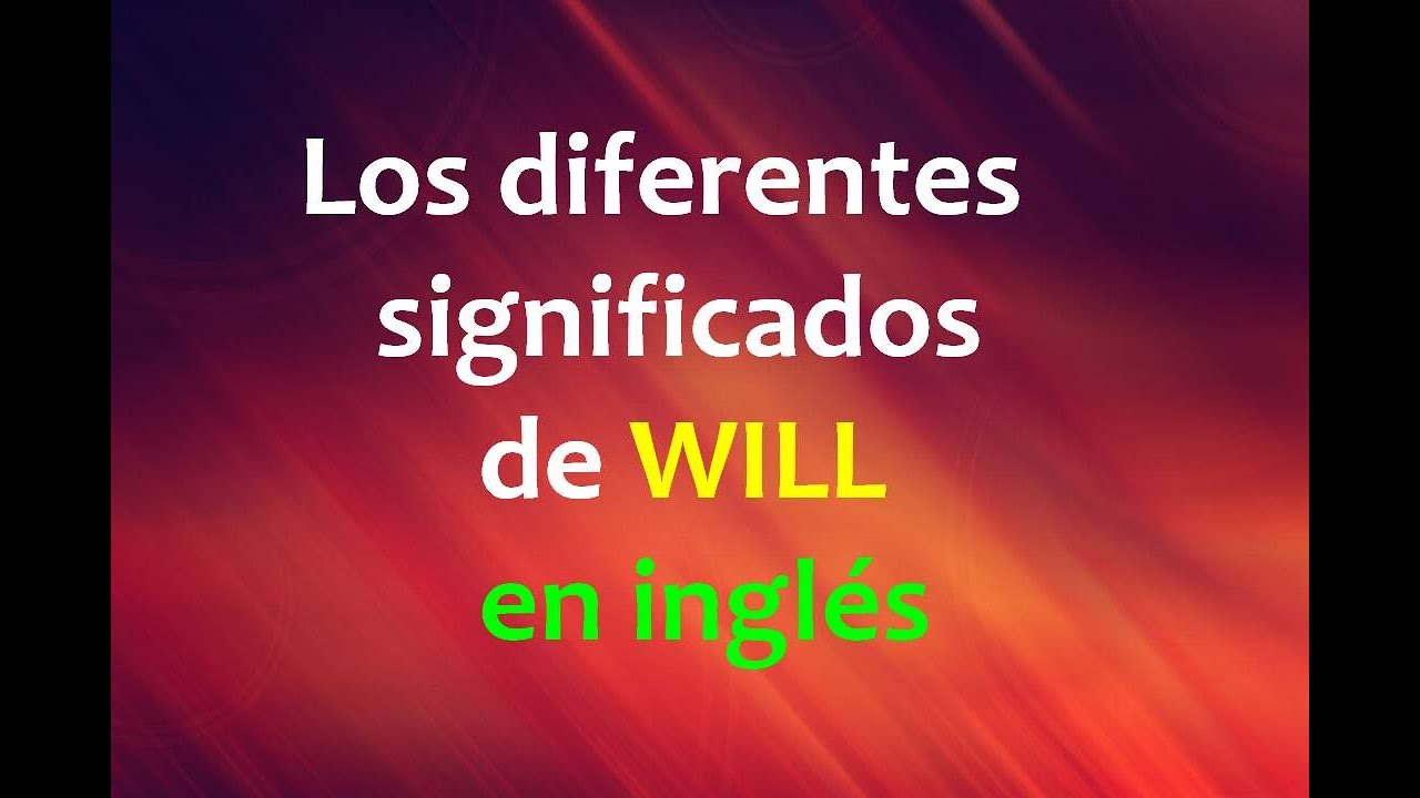 Inglés Americano - Definiendo 'Will' (Lección 378)